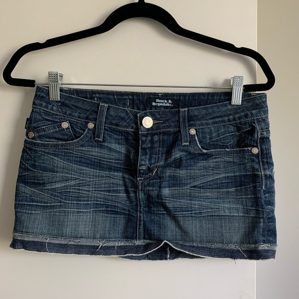 Rock & Republic Denim Skirt